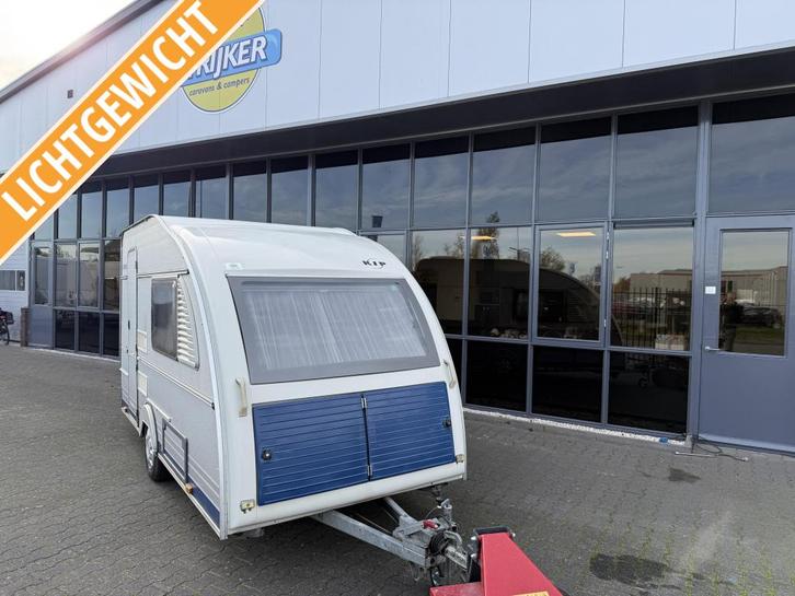 Kip Kompakt 37 EK Langslaper + WC 680KG + Bovag 2025 !!, Caravans en Kamperen, Caravans, Bedrijf, tot en met 2, 500 - 750 kg, Treinzit