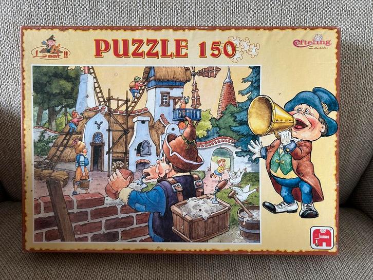 Efteling Puzzel Laaf 150 stukjes, Verzamelen, Efteling, Gebruikt, Overige typen, Ophalen of Verzenden