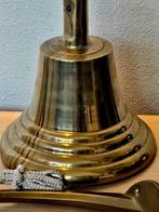 Bronzen Scheepsbel met Beugel , 21 cm , 4 kg, Antiek en Kunst, Antiek | Koper en Brons, Ophalen of Verzenden, Brons