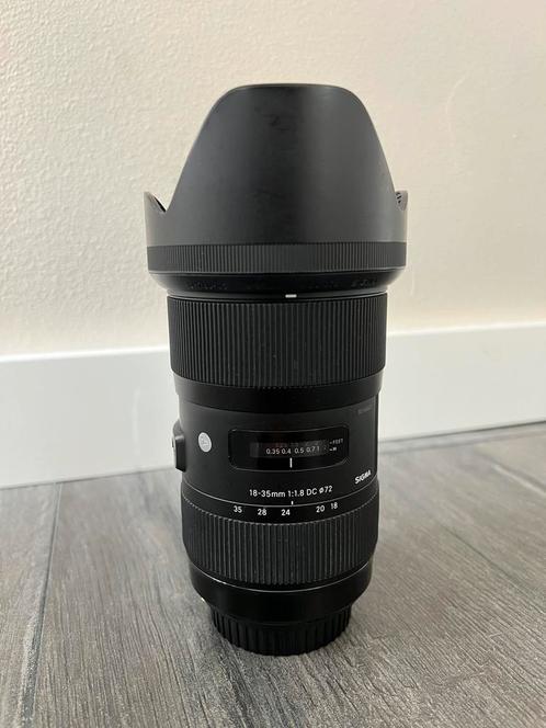 Sigma 18-35mm F/1.8 DC HSM ART Canon EF-S, Audio, Tv en Foto, Fotografie | Lenzen en Objectieven, Zo goed als nieuw, Ophalen