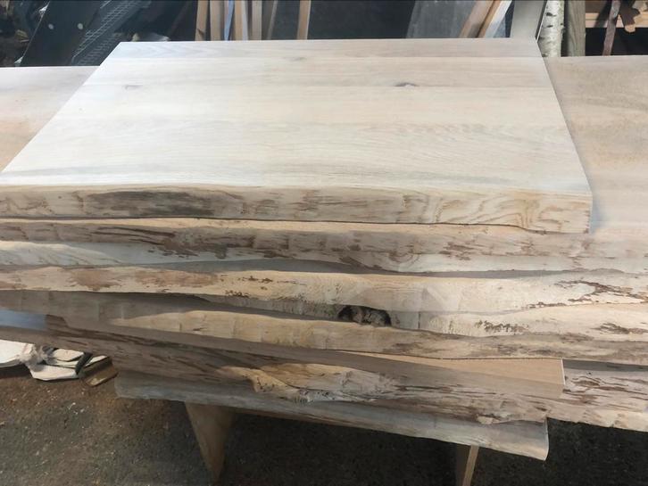 Wastafelblad /wc plank eiken massief op voorraad liggen, Huis en Inrichting, Badkamer | Badkamermeubels, Nieuw, Ophalen of Verzenden