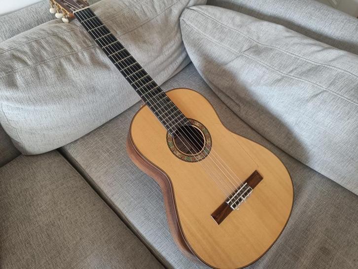 Jerónimo Pérez Flamenco Gitaar - Negra 2013 – Palissander, Muziek en Instrumenten, Snaarinstrumenten | Gitaren | Akoestisch, Zo goed als nieuw