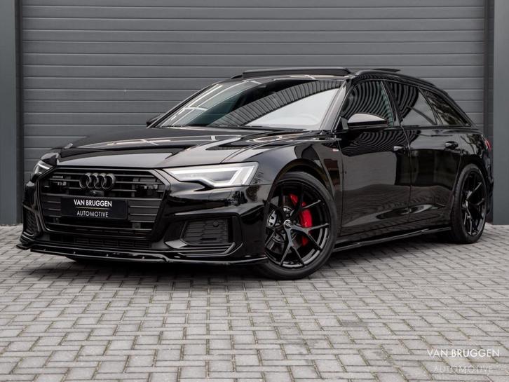 Audi A6 Avant 55 TFSI E Quattro S-Line Pano RS-Stoelen Trekh, Auto's, Audi, Bedrijf, Te koop, A6, 360° camera, 4x4, ABS, Achteruitrijcamera