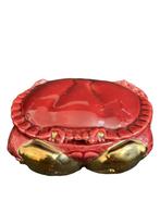 Michel Caugant frans faience vintage crab terrine barbotine, Antiek en Kunst, Verzenden