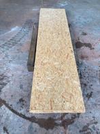 OSB platen  AFM. 244 x 61 cm  met mes en groef dikte 12 mm, Overige materialen, Minder dan 20 mm, Zo goed als nieuw, Ophalen