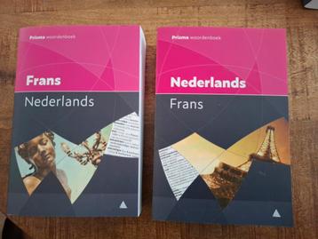 2 Prisma woordenboek Frans-Nederlands en Nederlands -Frans beschikbaar voor biedingen