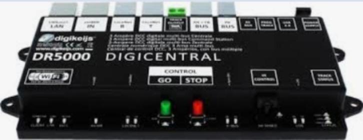 GEVRAAGD: Digikeijs DR5000, Hobby en Vrije tijd, Modeltreinen | H0, Zo goed als nieuw, Transformator of Voeding, Gelijkstroom of Wisselstroom