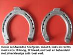 Zweedse hoefijzers, set maat 9 en set maat 8, Ophalen of Verzenden, Gebruikt