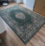 Vintage vloerkleed Keshan Groen, Huis en Inrichting, Stoffering | Tapijten en Kleden, Ophalen, Gebruikt, 150 tot 200 cm, 200 cm of meer