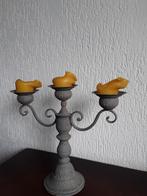 Brocante kandelaar, Antiek en Kunst, Ophalen, Koper of Brons