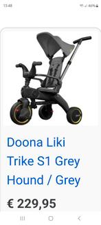 Doona Liki Trike 5 in 1 grijs/zwart driewieler, Fietsen en Brommers, Fietsen | Driewielers, Ophalen of Verzenden, Zo goed als nieuw