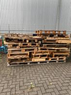 Gratis ophalen, pallets stook/Haardhout, Tuin en Terras, Haardhout, Minder dan 3 m³, Ophalen of Verzenden, Overige houtsoorten