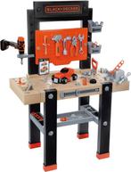 Smoby Black & Decker Bricolo - Speelgoedwerkbank, Nieuw, Ophalen of Verzenden, X, X
