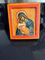 2 kleine religieuze Ikonen, Antiek en Kunst, Antiek | Religie, Ophalen of Verzenden
