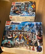 Lego Marvel Avengers 76167 & 76125 Hall of Armour Armoury, Kinderen en Baby's, Speelgoed | Duplo en Lego, Ophalen of Verzenden