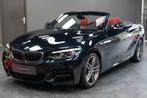 BMW 2-Serie M240i 340pk Aut 2019 Zwart, Auto's, BMW, Automaat, Achterwielaandrijving, 1610 kg, Cabriolet