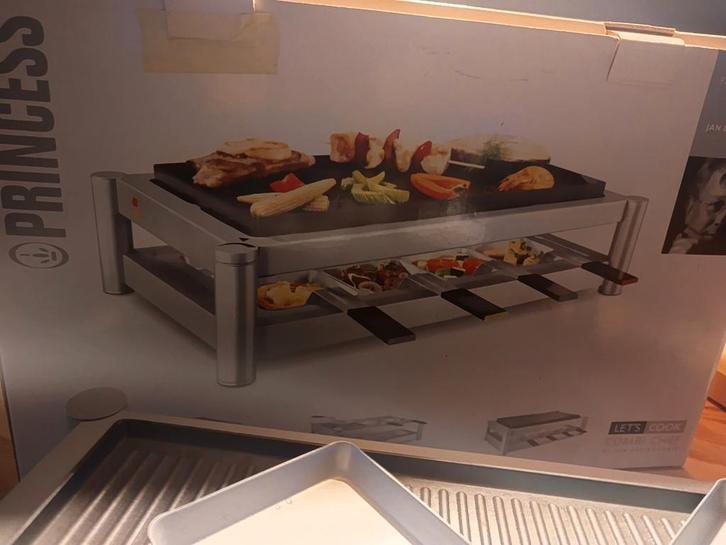 Princess gourmetstel Grill - Zo goed als nieuw!, Witgoed en Apparatuur, Fonduesets, Zo goed als nieuw, Fondueset, Elektrisch, Ophalen of Verzenden