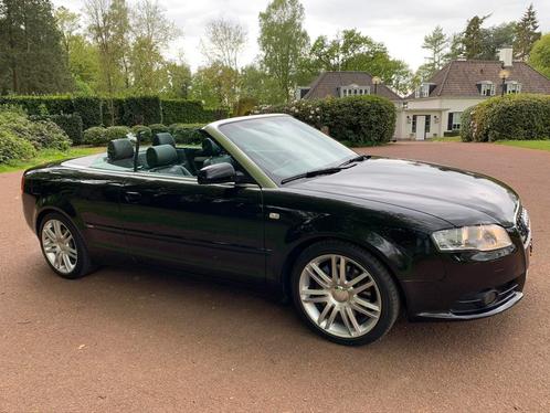 Audi A4 2.0 Tfsi 147KW Cabrio AUT 2008 Zwart,S-Line uitv, Auto's, Audi, Particulier, A4, ABS, Airbags, Airconditioning, Alarm