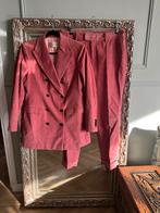 Oudroze corduroy SUISTUDIO double breasted pak, Maat 38/40 (M), Kostuum of Pak, Ophalen of Verzenden, Zo goed als nieuw