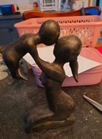 Bronzen Beeld Moeder en Kind - Intieme Voorstelling, Ophalen of Verzenden