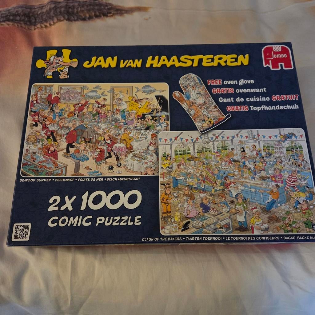 Jan van Haasteren puzzels 1000 stukjes, Ophalen of Verzenden