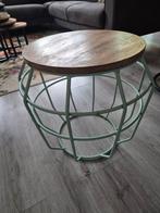 Bijzet tafel, Minder dan 55 cm, Rond, Zo goed als nieuw, Ophalen