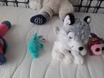 Heerlijk zachte husky knuffel, Ophalen of Verzenden, Zo goed als nieuw, Hond