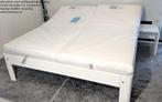 Prachtige Auping Auronde, hoog model! Gratis bez/Monteren., Verstelbaar, Verzenden, Wit, Tweepersoons