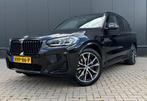 BMW X3 xDrive30e M-Sport - 2jr Garantie-Pano-Leer-Laser-360, Auto's, Automaat, 1998 cc, Zwart, 2000 kg