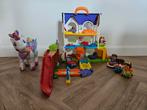 Vtech huis met Jasper, Mila, Fleurtje en Sofie en Femke., Ophalen of Verzenden, Zo goed als nieuw