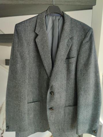 ZGAN. Blauw-grijs colbert, zuiver scheerwol, maat 48 beschikbaar voor biedingen