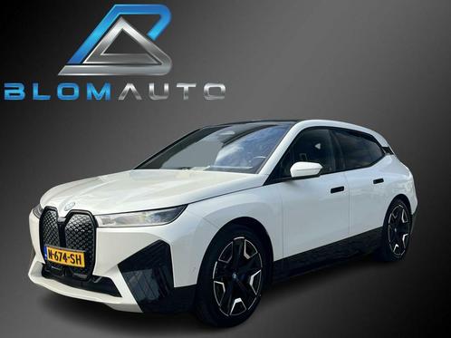 BMW iX xDrive40 M-SPORT PANO+RUITGESTIKT LEDER+LASER+22INCH, Auto's, BMW, Bedrijf, Te koop, iX, 360° camera, 4x4, ABS, Achteruitrijcamera