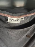 Naketano T-shirt Grijs Maat M, Maat 38/40 (M), Ophalen of Verzenden, Zo goed als nieuw, Korte mouw