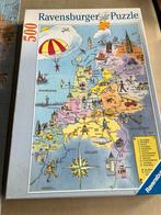 Ravensburger 1992 puzzel kaart van Nederland, Ophalen of Verzenden, Minder dan 500 stukjes, Zo goed als nieuw