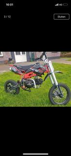 Nitro Dirtbike Crossmotor 110 cc 4 versnellingen, Fietsen en Brommers, Minibikes, Midibikes en Pitbikes, Nitro, Dirtbike, Zo goed als nieuw