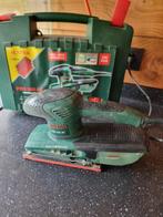 Bosch vlakschuurmachine, Ophalen of Verzenden, Gebruikt, Minder dan 600 watt, Vlakschuurmachine