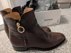 Paul Noyen leather ankle boots, size 37.5, Kleding | Dames, Schoenen, Ophalen of Verzenden, Gedragen, Bruin