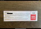 Kortingsbonnen (40%) in omschrijving de sauna’s (KWF), Tickets en Kaartjes, Kortingen en Cadeaubonnen, Twee personen, Kortingsbon