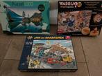 3 Puzzels + Puzzelmat - Wasgij & Jan van Haasteren, Spelcomputers en Games, Games | Overige, Puzzel en Educatief, Gebruikt, 1 speler