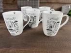 5 Riverdale kerst bekers, Huis en Inrichting, Keuken | Servies, Ophalen of Verzenden, Zo goed als nieuw, Overige stijlen, Kop(pen) en/of Schotel(s)