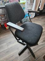 Gratis bureaustoel, Ophalen, Gebruikt, Zwart, Stof