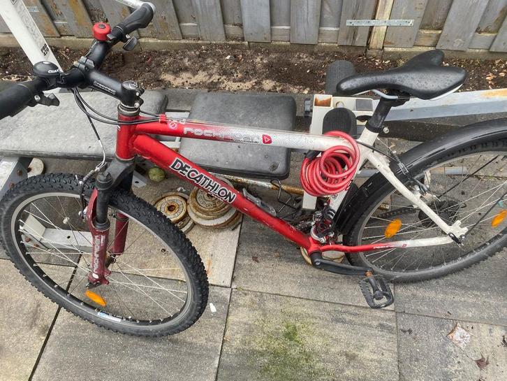 Fiets - Rockrider Decathlon, Fietsen en Brommers, Fietsen | Mountainbikes en ATB, Gebruikt, Heren, Overige merken, 49 tot 53 cm
