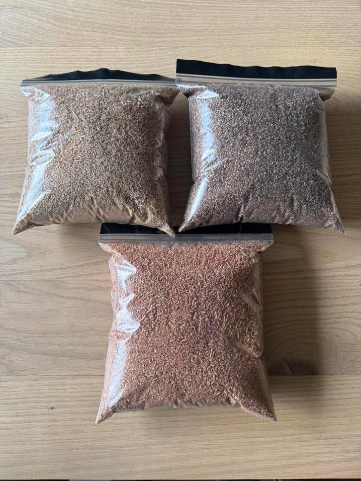 BBQ Rookmot eiken - kers - noot, Tuin en Terras, Houtskoolbarbecues, Zo goed als nieuw, Met accessoires, Ophalen of Verzenden