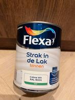 Flexa Strak in de Lak RAL 9001, Doe-het-zelf en Verbouw, Verf, Beits en Lak, Ophalen, Wit, Nieuw, Lak