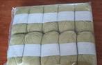 10x 50gr limegroen katoenen garen Claire, Ophalen of Verzenden, Nieuw, Breien of Haken, Wol of Garen