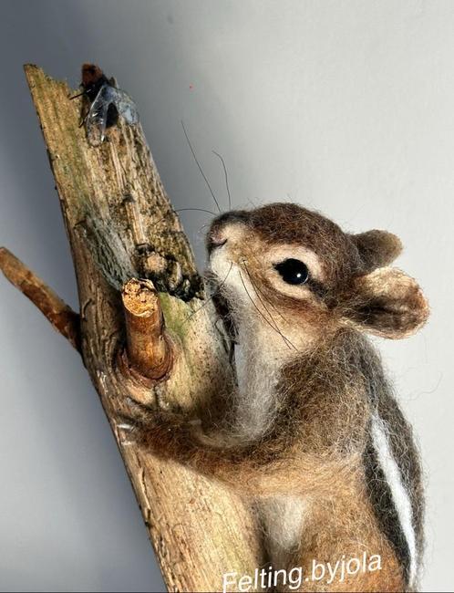 Dieren vilten realistisch handgemaakt, Verzamelen, Poppetjes en Figuurtjes, Nieuw, Verzenden