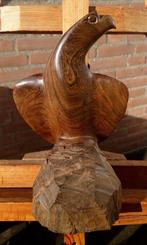 ~1930 Art Deco houten beeld, baby arend. Duitsland?, Ophalen of Verzenden