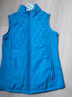 Nieuw kobaltblauw mouwloos sportjasje van Crane, maat M, Maat 38/40 (M), Blauw, Crane, Nieuw