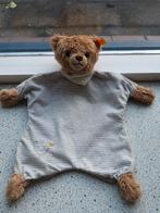 Knuffeldoek Baby slaap zacht beer merk Steiff Knopf im Ohr, Ophalen of Verzenden, Zo goed als nieuw, Beer