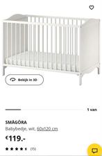 IKEA babybedje /ledikant 60x120 incl matras, Kinderen en Baby's, Kinderkamer | Bedden, Gebruikt, Ophalen